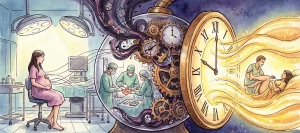 dampak kelahiran sesar pada karma