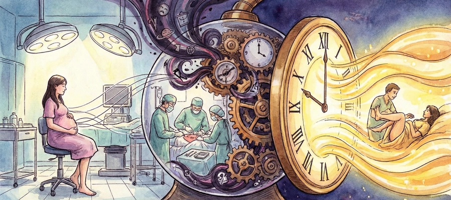 dampak kelahiran sesar pada karma