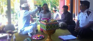 Pelaksanaan Upacara Suddhi wadani